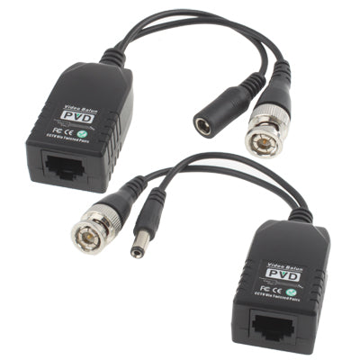 1-CH Passive Power & Video Balun Connector, 1-CH 1-CH Passive Power & Video Balun Connector, 1-CH